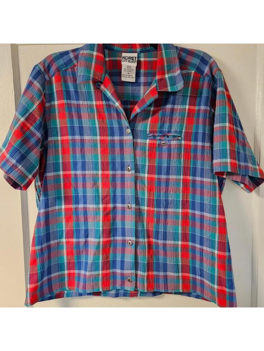 Vintage Koret Men's Multicolor Plaid Shirt